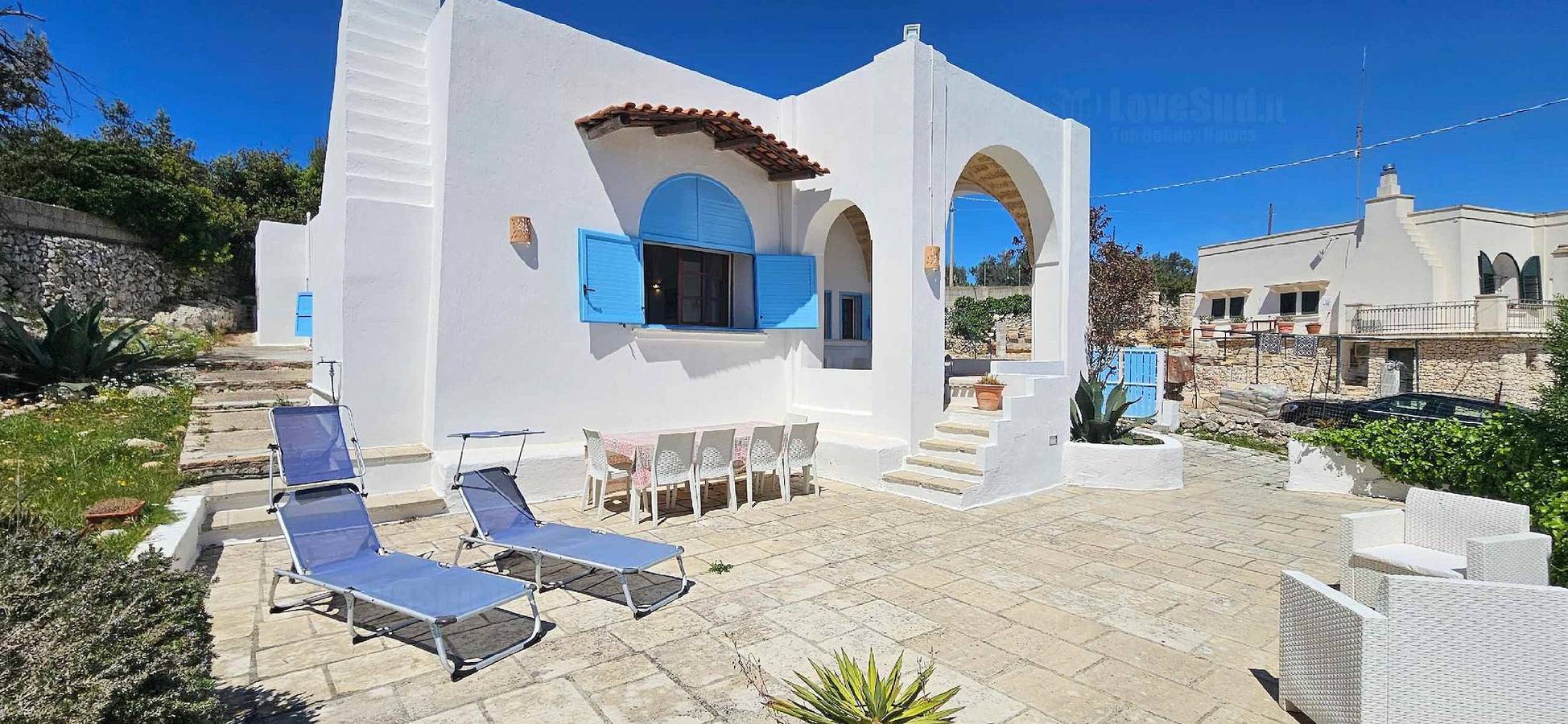 Vakantiehuis voor 6 personen met tuin in Gagliano del Capo, Golf van Tarente
