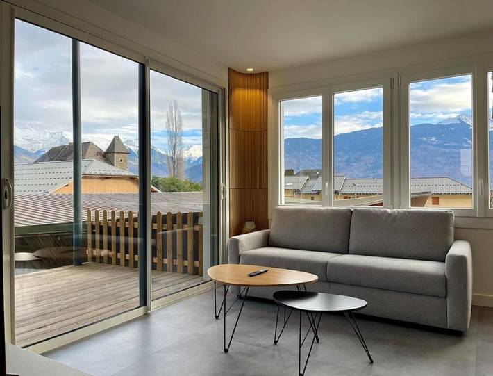 Appartement de vacances pour 6 personnes, avec jardin, animaux acceptés