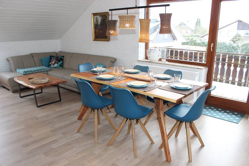 Appartement entier, Appartement moderne et très spacieux à proximité immédiate du Center Parcs in Medebach, Arrondissement du Haut-Sauerland