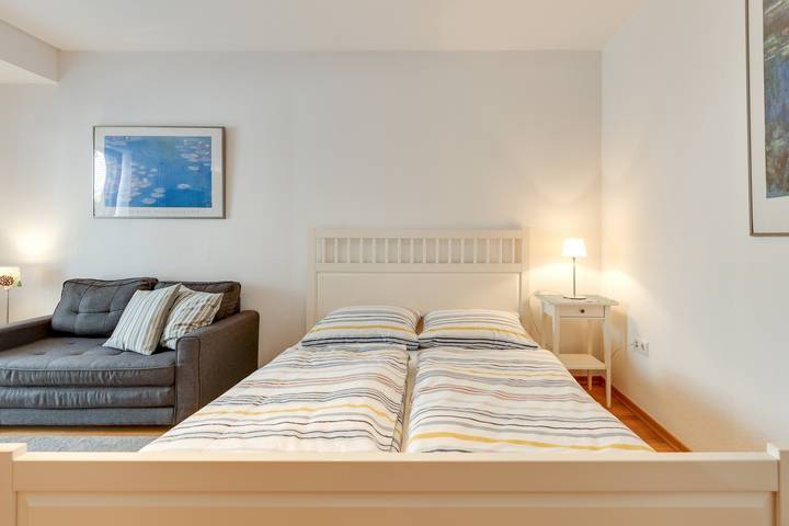 Hel enrumslägenhet, Studio 'Dora Brand' with Shared Terrace, Shared Garden and Wi-Fi in Arnsberg, Hochsauerlandkreis