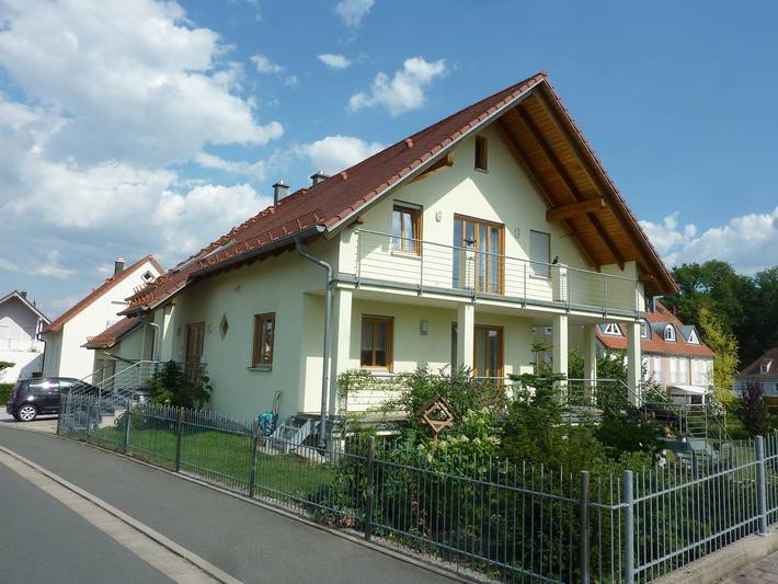 Ferienwohnung für 2 Personen, mit Balkon/Terrasse und Terrasse in Eckersdorf
