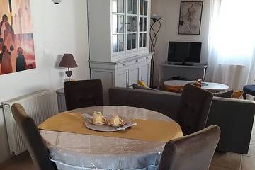 Location de vacances pour 4 personnes, avec terrasse à Bon-Encontre