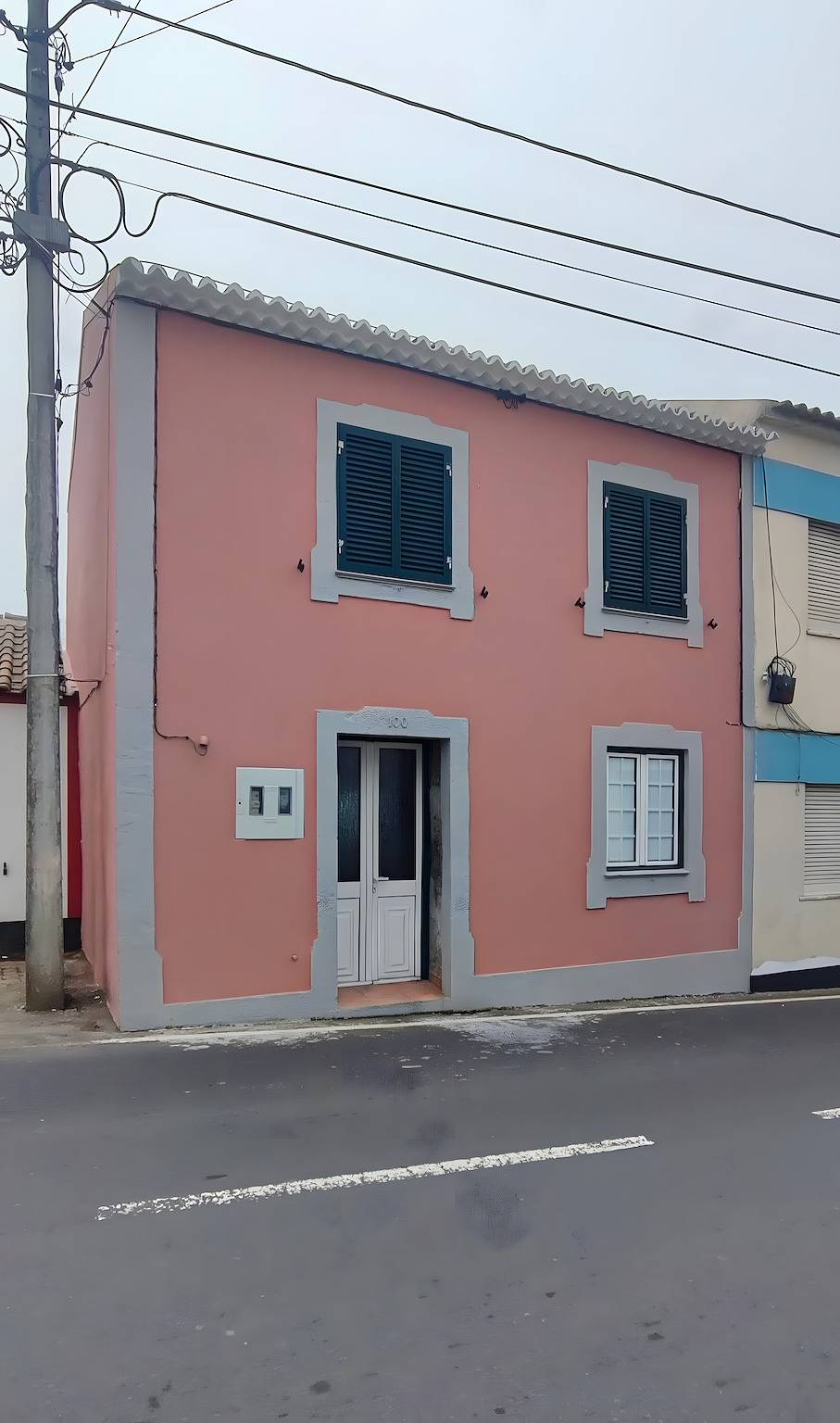Villa 'Santo Amaro' con vistas al mar, terraza privada y Wi-Fi in Ribeirinha, Terceira (Azores)
