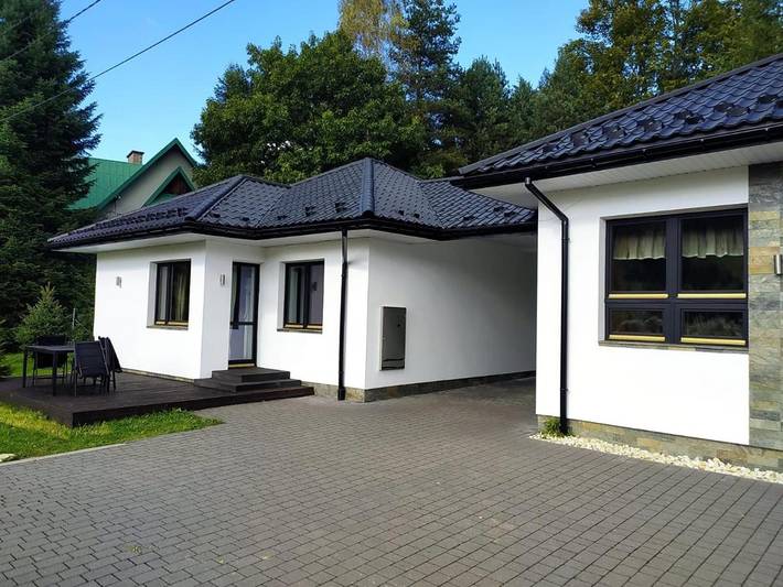 Dom dla 5 osób, z Taras i Ogród oraz Sauna i Widok w Kamianna