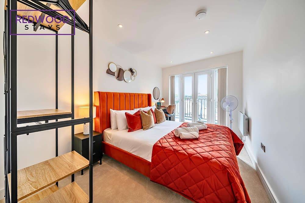 Geheel appartement, Penthouse | Free Parking | Hi-Speed Wifi | Balcony in Rushmoor, Hampshire