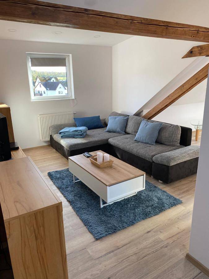 Ferienwohnung für 5 Personen, mit Garten, mit Haustier in Weinbach