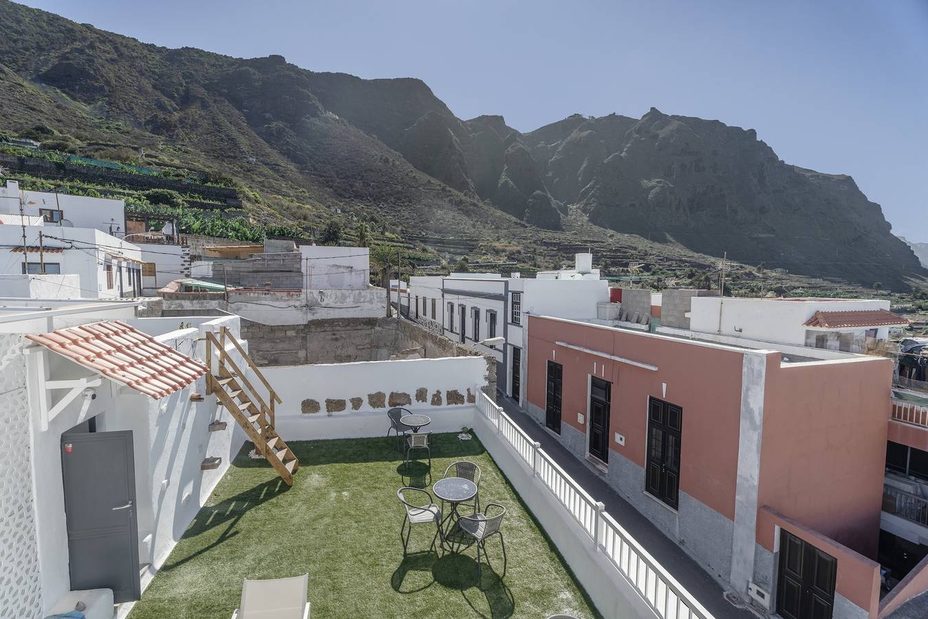 Fuerteventura con esposizione interna con terrazza condivisa e Wi-Fi in Las Cruces, Garachico