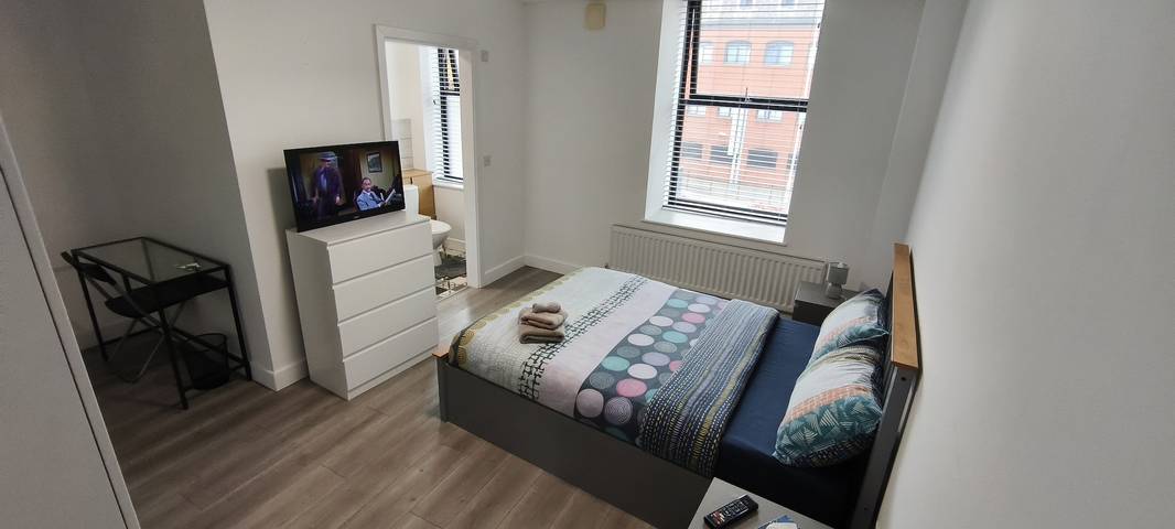 Apartamento entero, Habitación doble grande con baño privado - Centro de Chelmsford in Chelmsford, Essex