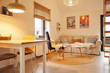 Ferienwohnung für 3 Personen, mit Garten und Balkon in Münster