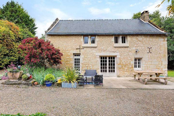 Gîte pour 6 personnes, avec Jardin