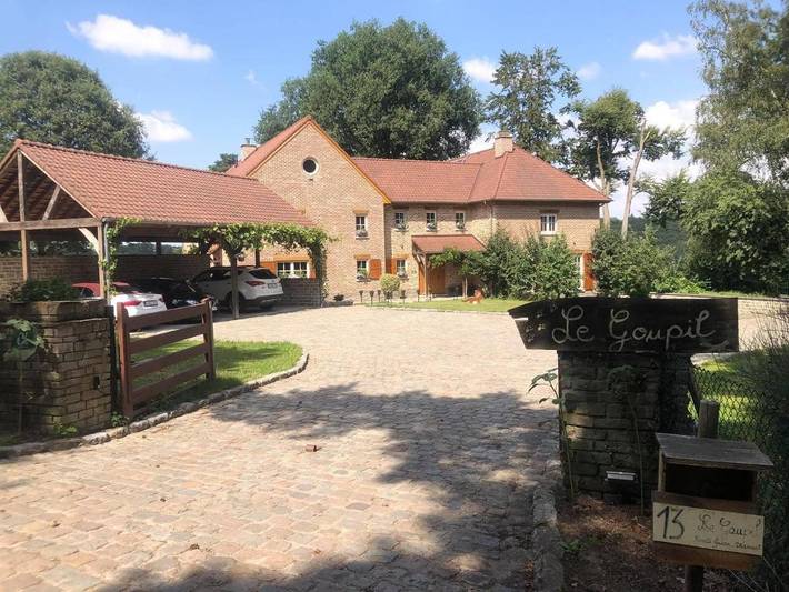 Maison d’hôte pour 2 personnes, avec vue ainsi que sauna et jardin