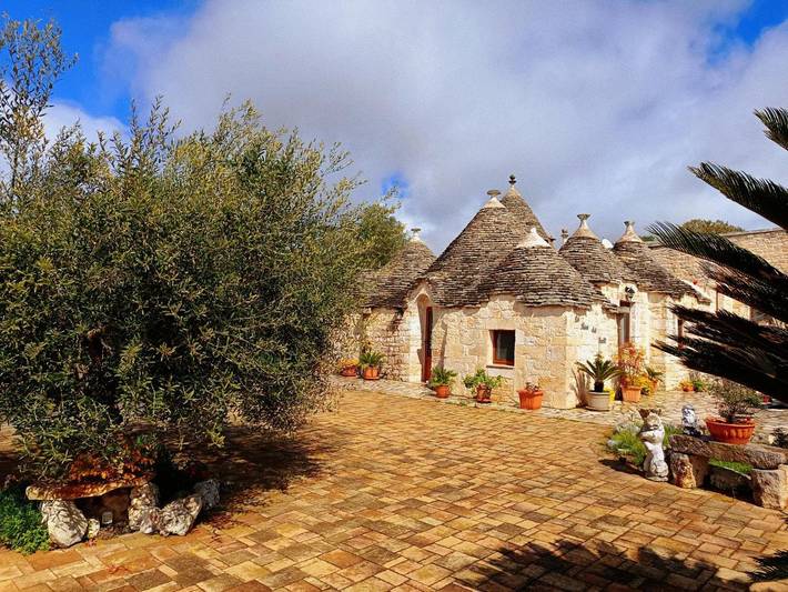 B&b per 6 persone, con panorama e giardino a Martina Franca