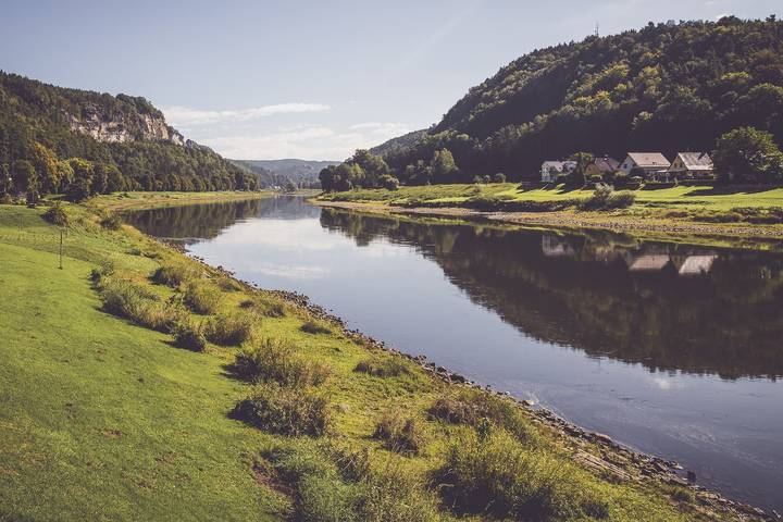 Ferienwohnung für 3 Personen, mit Sauna und Garten in Bad Schandau - 2