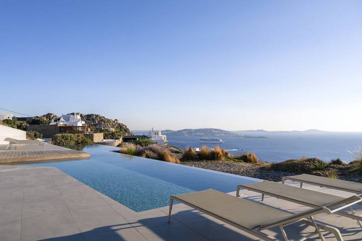 Villa per 12 persone, con giardino a Agios Stefanos