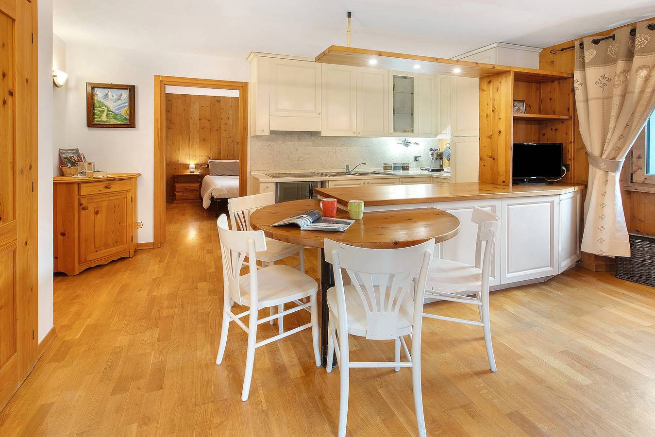 Ganze Wohnung, Apartment „Le Cigamole“ mit Bergblick, Balkon und Wlan in Sant'Antonio (Valfurva), Valfurva