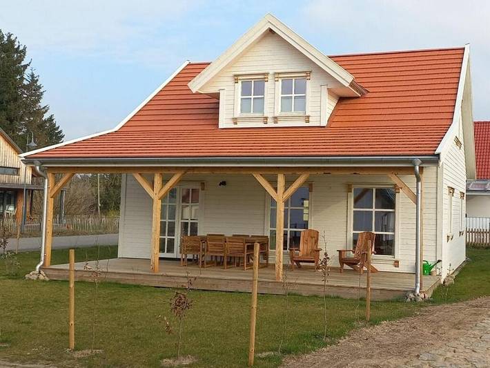 Ferienhaus für 7 Personen, mit Terrasse und Garten