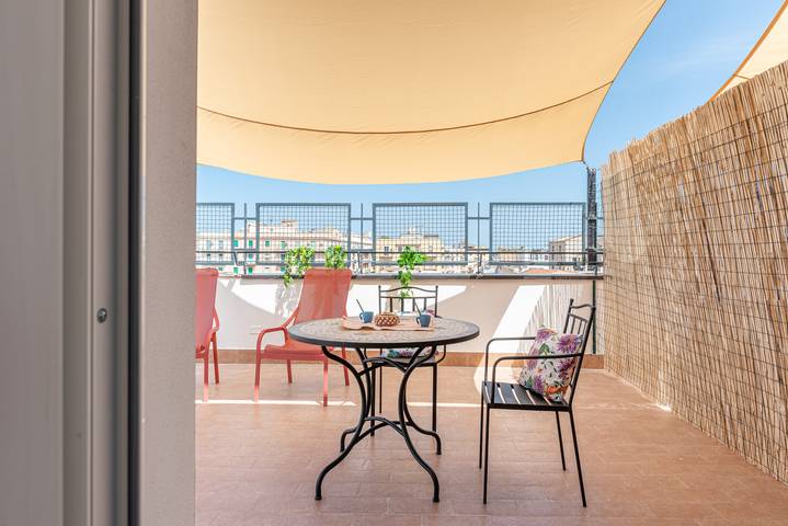 Attico per 2 persone, con terrazza a Palermo