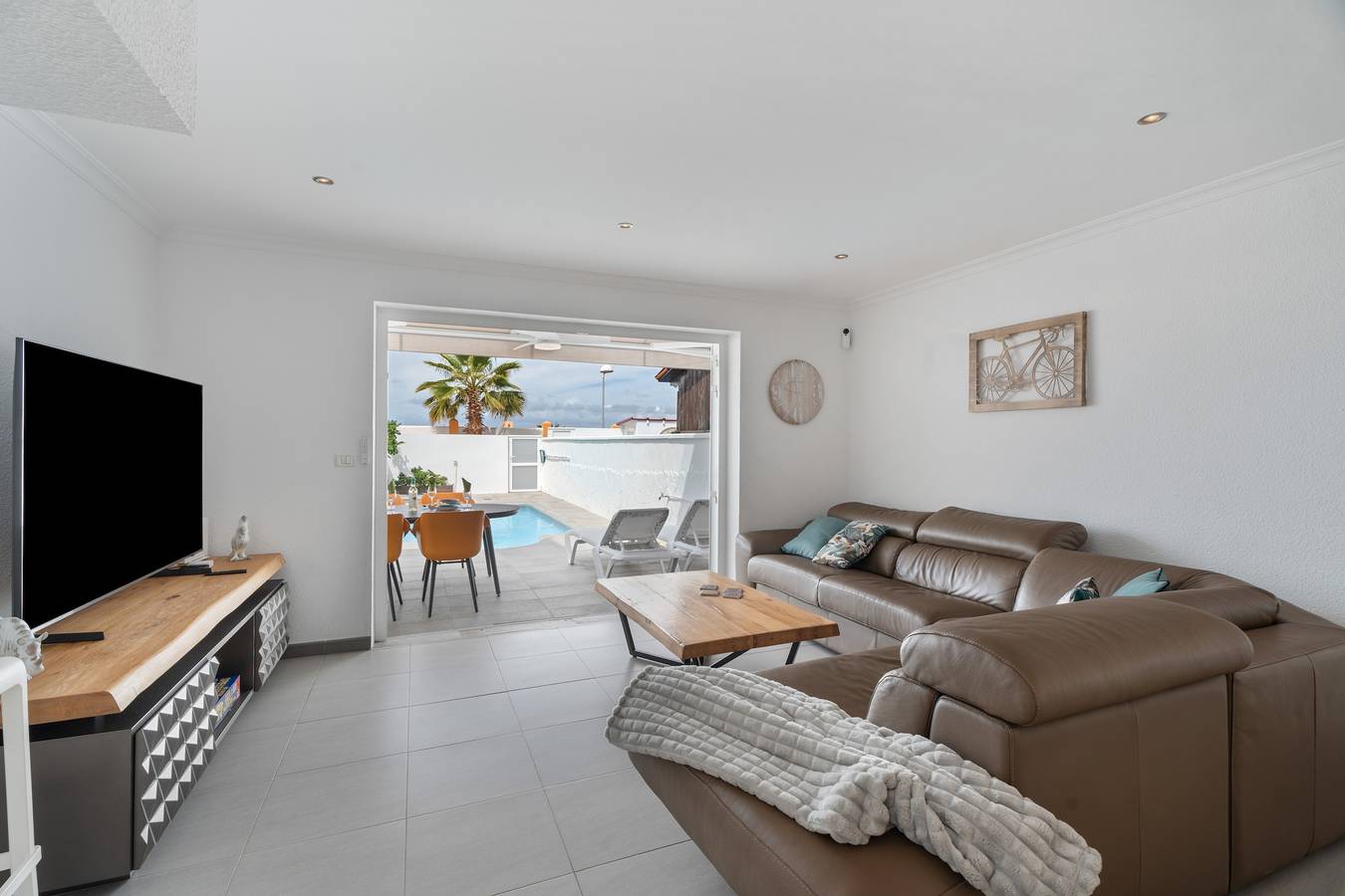 Ferienhaus 'La Perla' mit Meerblick, Wlan und Klimaanlage in Sueno Azul, Adeje