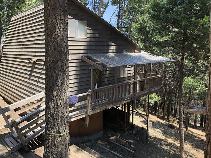 Log cabin for 12 people, with pets in Sequoia National Park