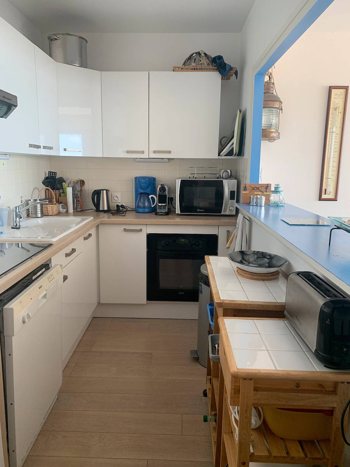 Ganze Wohnung, Ferienwohnung 'La Baule, T3 Les Pieds Dans L'océan' mit Meerblick und Balkon in La Baule-Escoublac, Côte d'Amour
