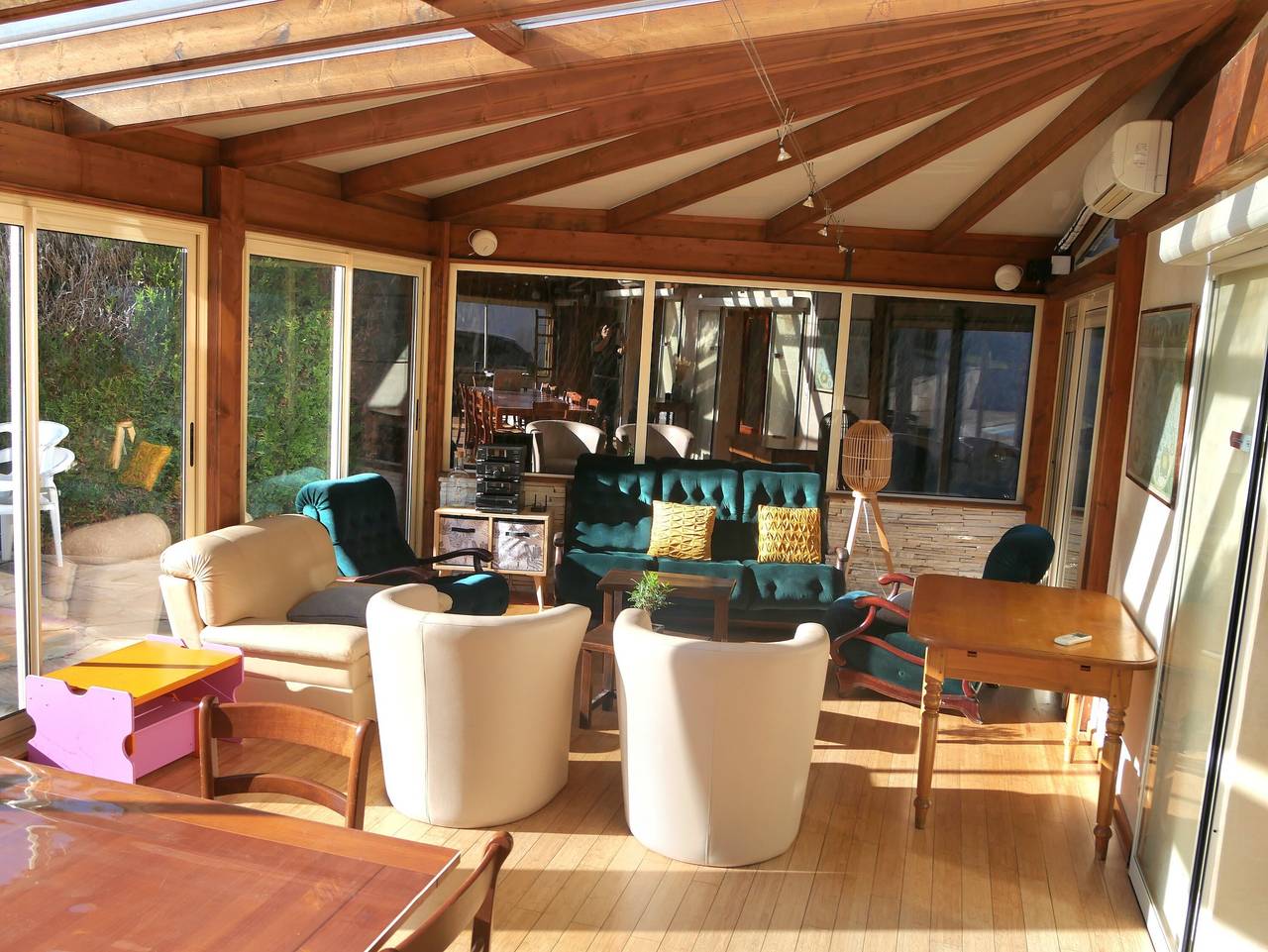 Casa de campo «Le Clos Leonard» con piscina privada segura, jardín y amplia veranda in La Balme-de-Sillingy, Región de Annecy