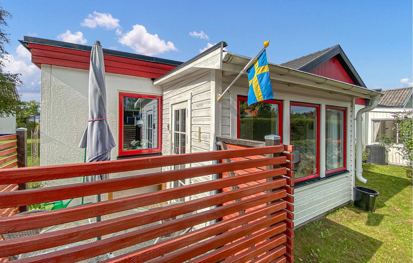 Ganze Ferienwohnung, Ferienwohnung für 4 Personen mit Terrasse in Borgholm, Öland