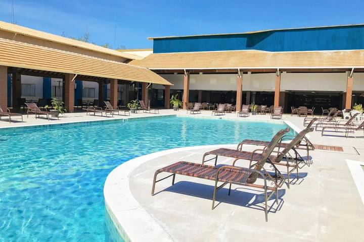 Resort für 4 Personen, mit Garten und Sauna sowie Pool - 1