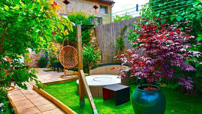 Location de vacances pour 2 personnes, avec jacuzzi et jardin à Pexiora - 4