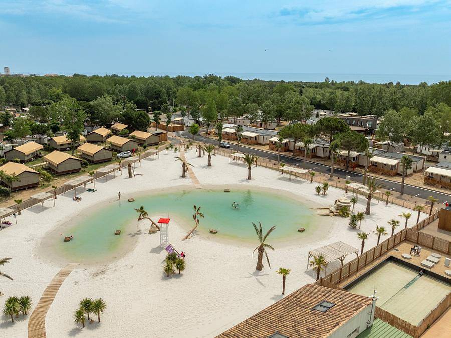 Camping Domaine de La Yole - Mobilhome 6 personas - Happy Premium in Vendres, Côte d'Améthyste