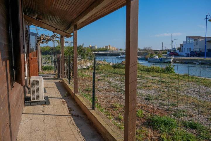 Location de vacances pour 4 personnes, avec vue sur le lac et jardin ainsi que terrasse et vue à Pérols - 3