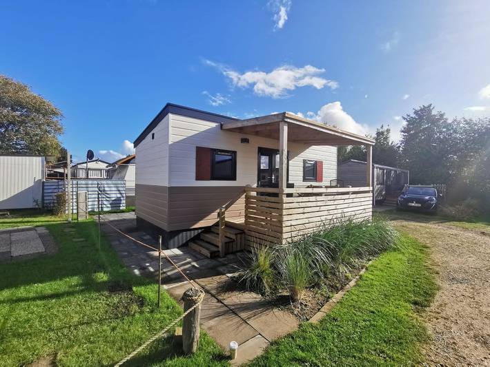 Ferienhaus für 4 Personen, mit Terrasse und Ausblick in Wackerballig