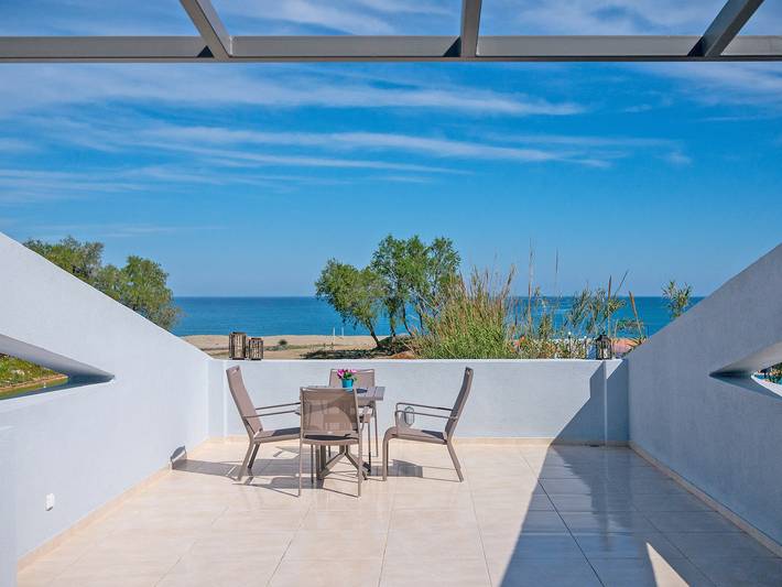 Villa für 6 Personen, mit Pool und Garten sowie Meerblick auf Kreta - 3