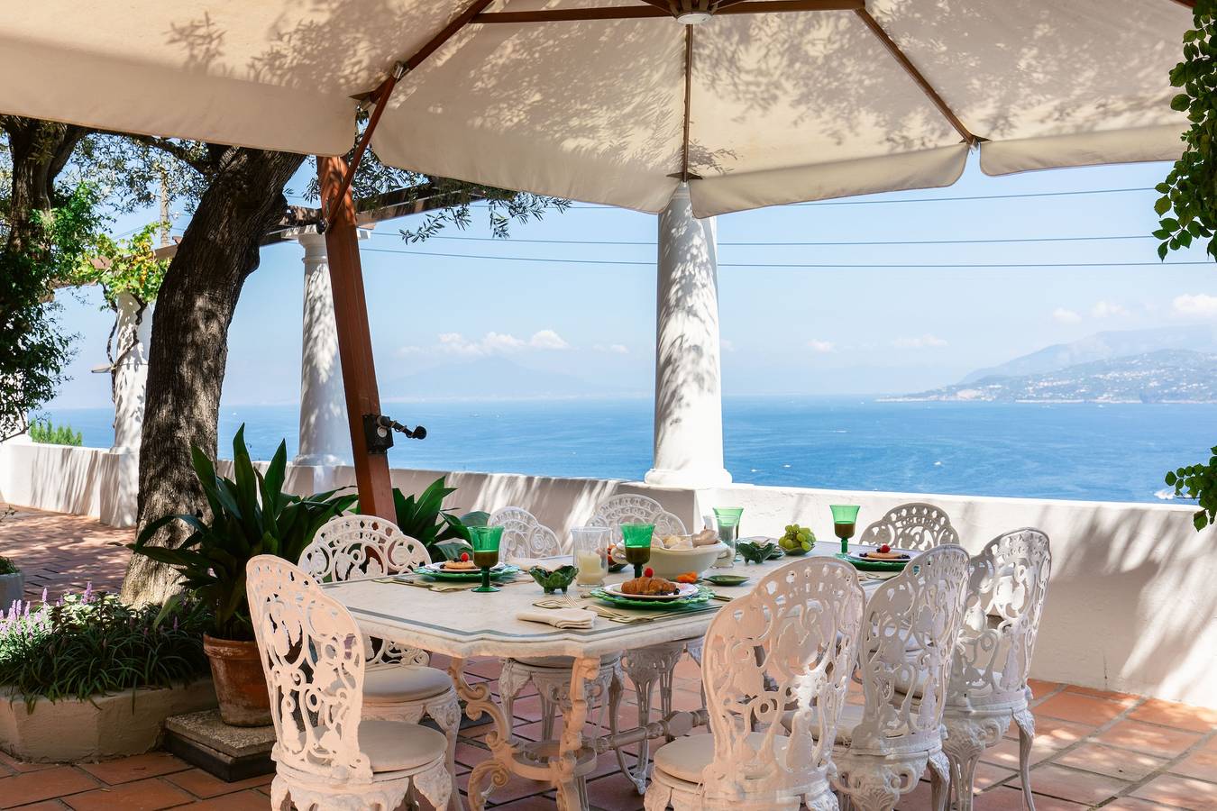 Villa Ginestra in Capri, Province de Naples