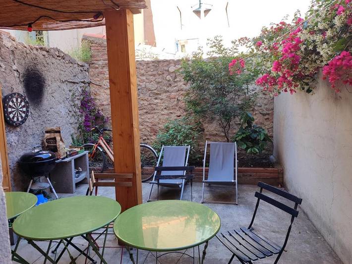Location de vacances pour 7 personnes, avec terrasse dans Gare d'Argeles-sur-Mer