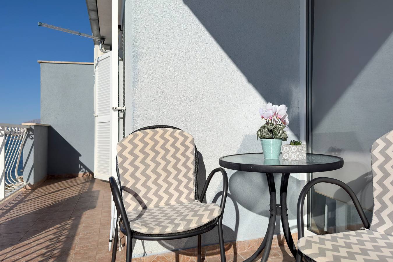 Ganze Wohnung, 2-Zimmer-Ferienwohnung am Strand Podstrana, Split A-14993-b in Podstrana, Split-Dalmatien