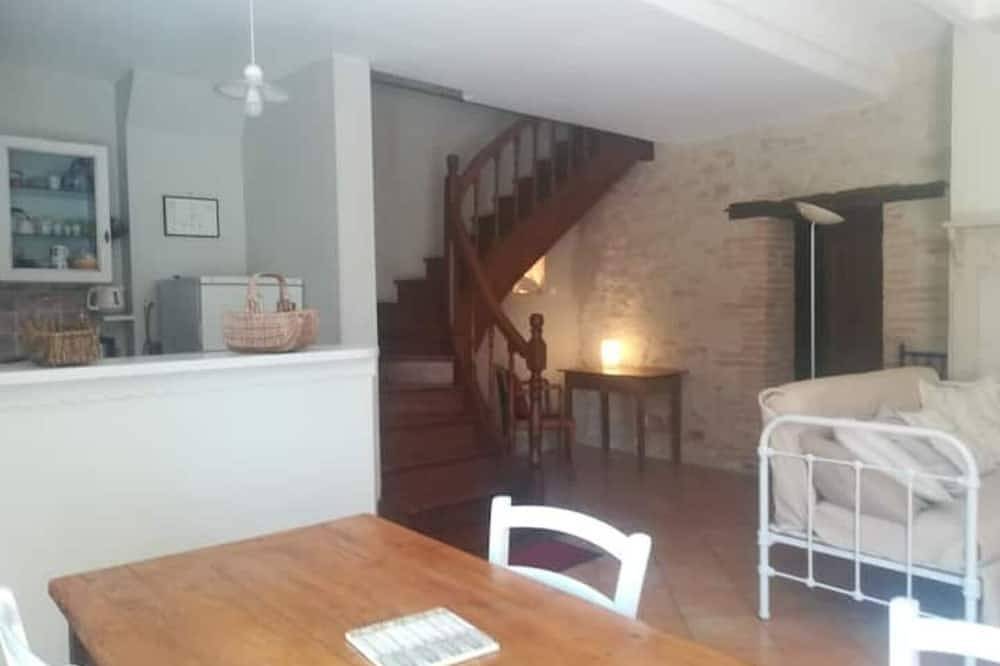 Quercy blanc, Steinhaus in Lauzerte, Quercy