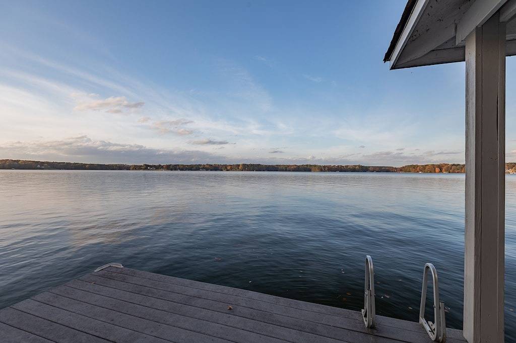 Amazing Panoramic Lake Gaston Views In This Executive 6 Bedroom Home in Lake Gaston