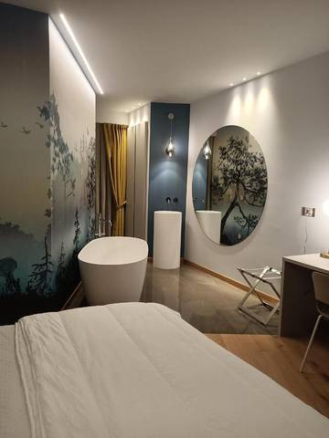 Hôtel pour 3 personnes, avec balcon et vue à Paesana