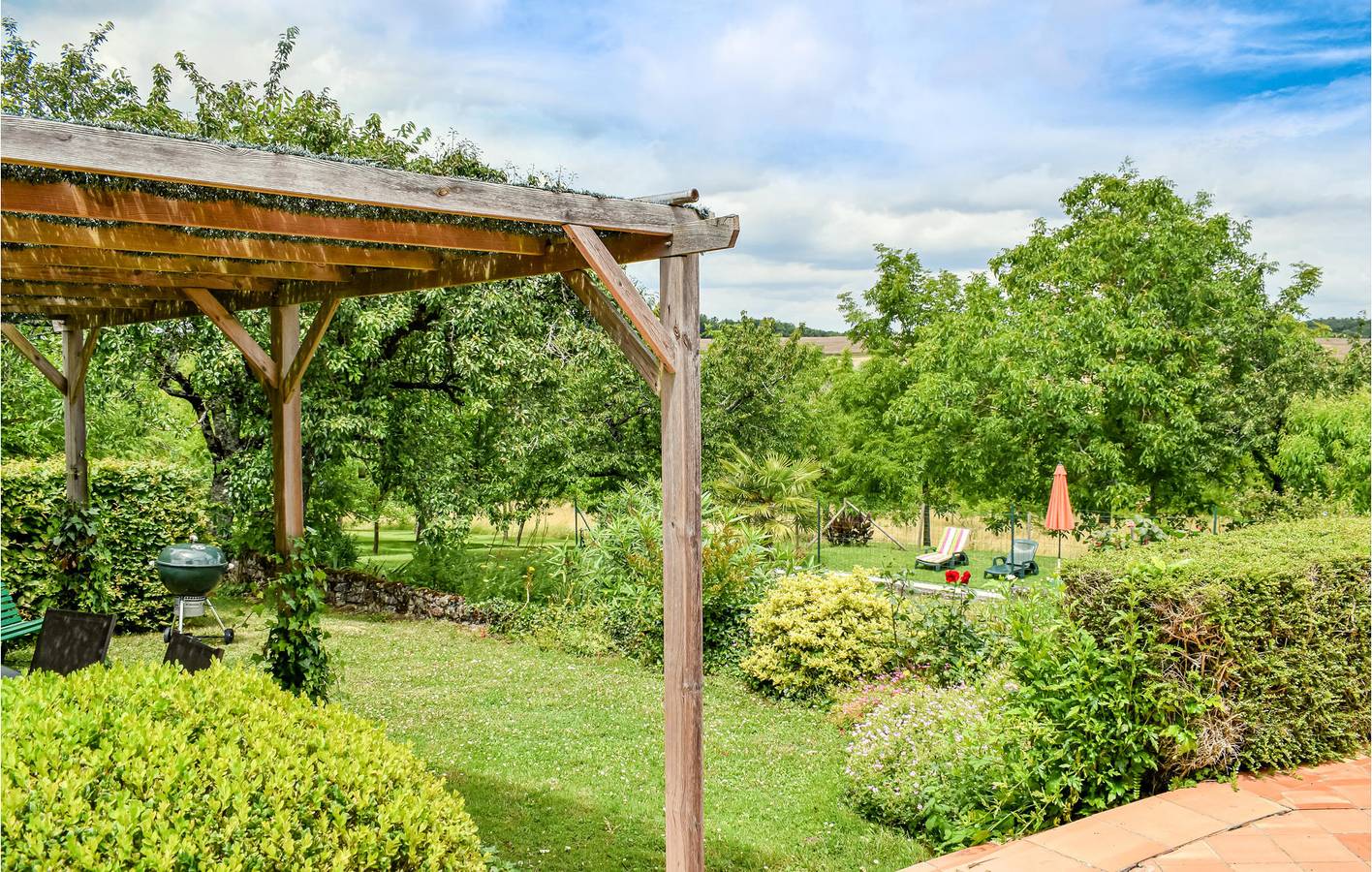 Appartement au bord de la piscine près de Bourgougnague in Bourgougnague, Région de Marmande