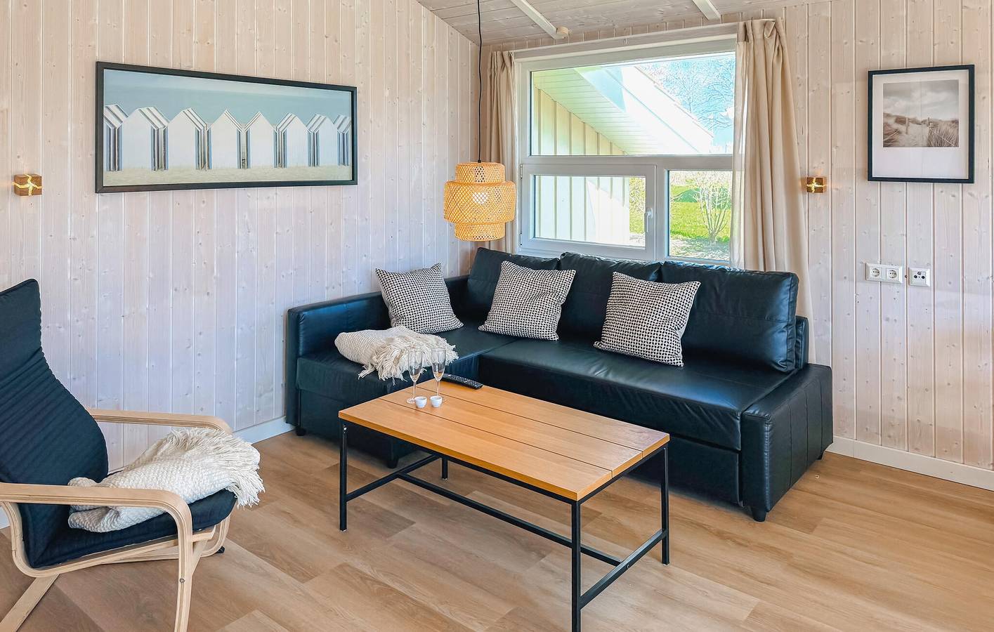 Appartement am Strand mit Parkplatz, Terrasse & WiFi in Schönhagen, Brodersby
