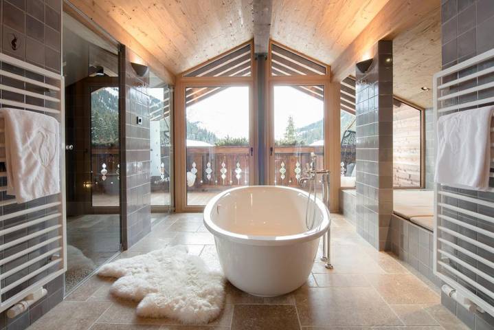 Gîte pour 8 personnes, avec jardin et vue ainsi que sauna et piscine, animaux acceptés à Lech - 3