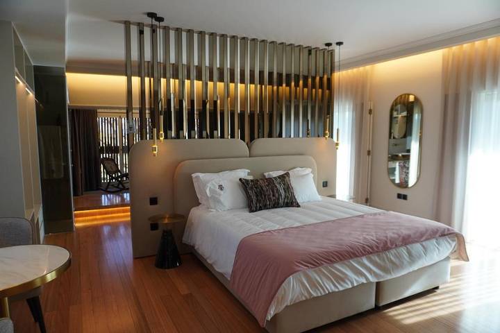 Aluguel de quarto para 2 pessoas, com jacuzzi e piscina e ainda jardim and terraço em Barcelos