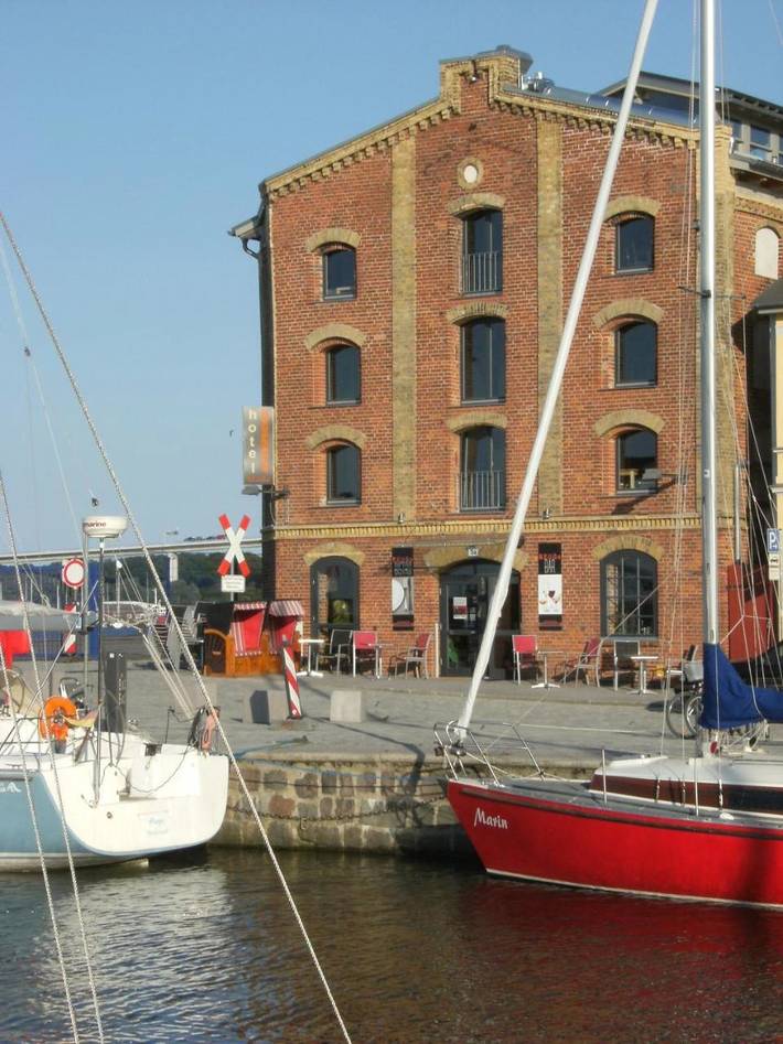 Hotel für 6 Personen, mit Terrasse und Ausblick in Stralsund
