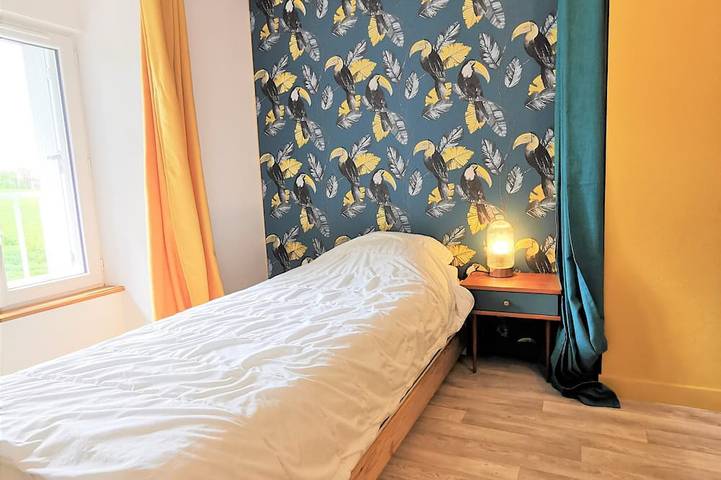 Gîte pour 7 personnes, avec terrasse et jardin, animaux acceptés à Québriac - 3