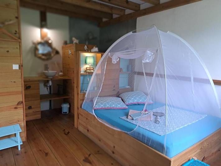 Appartement de vacances pour 2 personnes, avec vue et jardin