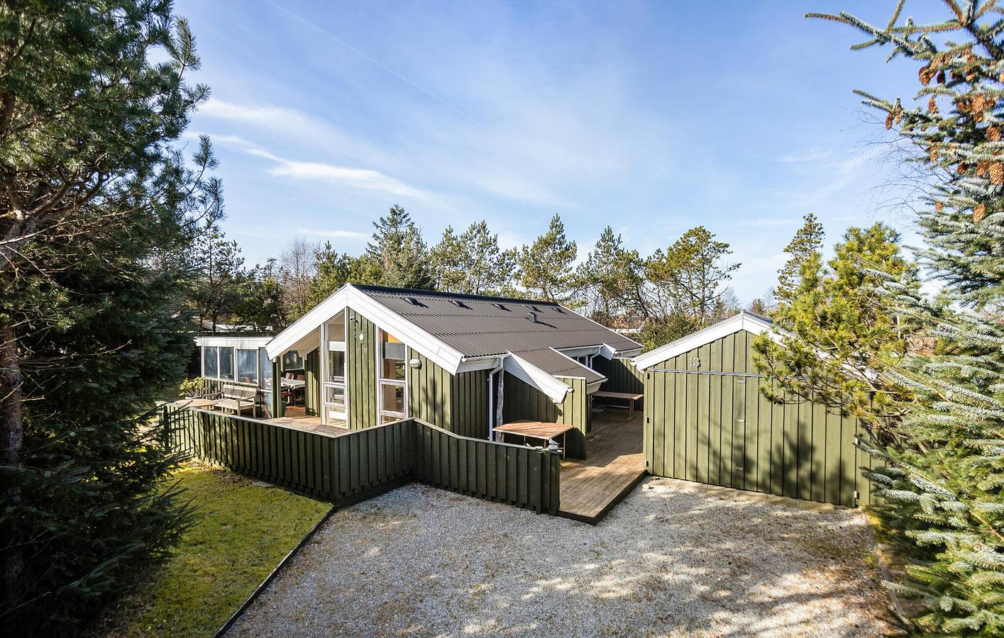 Ferienhaus für 8 Personen mit Terrasse in Napstjert, Ålbæk