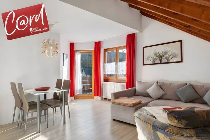 Ferienwohnung für 2 Personen, mit Balkon im Schwarzwald