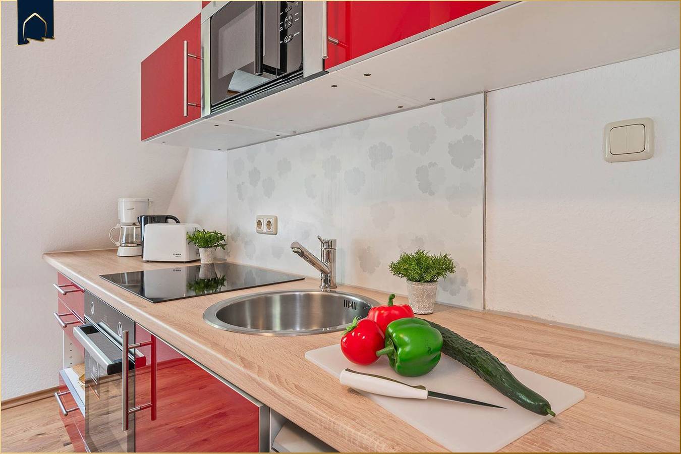 Appartement entier, Ferienwohnung Nahe des  Bahnhofs in Seebad Ahlbeck mit Terrasse und Gartenblick in Drei Kaiserbäder, Heringsdorf