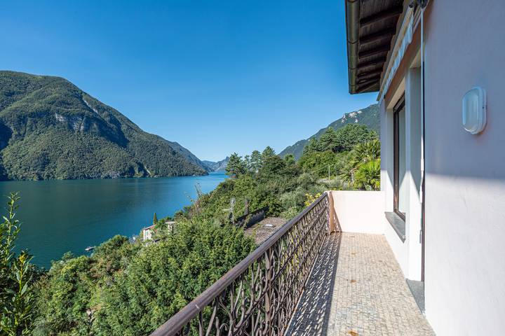 Ferienhaus für 6 Personen, mit Seeblick und Balkon, kinderfreundlich am Luganersee - 3