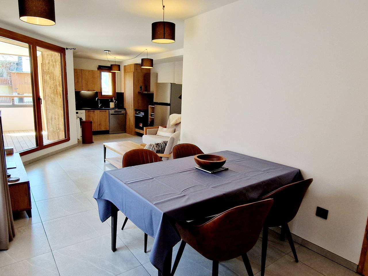 Apartamento entero, Acogedor apartamento de 2 piezas en Plagne Montalbert, cerca de pistas y tiendas, con garaje y wifi in La Plagne, Aime-la-Plagne